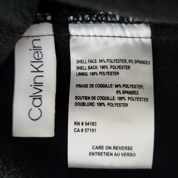 Calvin Klein Men's Jacket Size S Blue Water Resistant 4-Way Stretch Full… - Picture 6 of 7